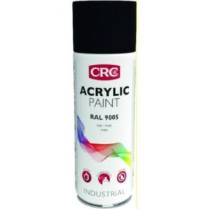 Pintura Spray Acrilica 9005 Negro Mate 400ml