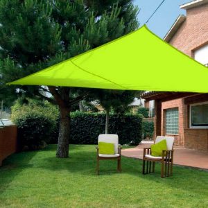 Kit Malla Sombreo Poliester Triangular 3.6 Verde