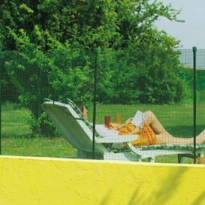 Malla Cuadranet Premium 1x25m.10x10mm.400gr.blanca