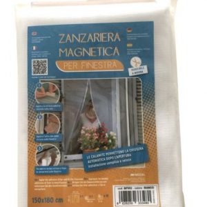 Mosquitera Magnetica Para Ventana 150x180 Blanca