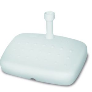 Base Parasol Rincon 48x38cm.415l.p/tubo 19mm. Bco.