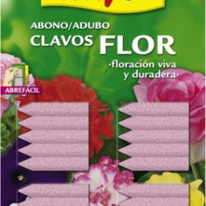 Abono Clavos Flor Blister 20 Unidades 1-10506