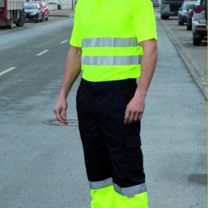 Pantalon Alta Visibilidad Kreta Marino/amarillo S