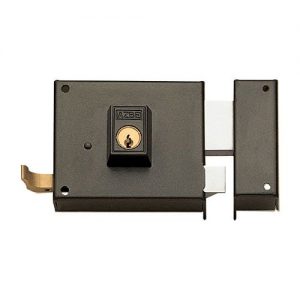 Cerradura Sobreponer 125-a Pintada 120 Izda.perfil