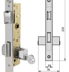 Cerradura Embutir 1964 C/0 Hn