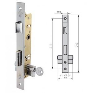 Cerradura 1984v-25 Ai/cn
