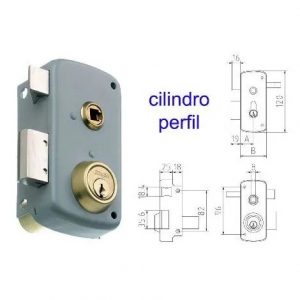 Cerradura Sobreponer 2556 B P 50 D