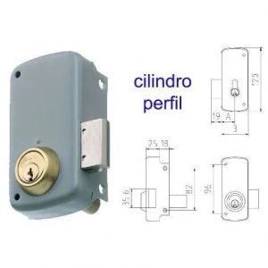 Cerradura Sobreponer 2556 C P  70 I