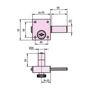 Cerrojo Seguridad 1978/1 He Cvl