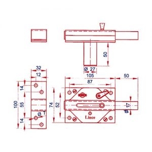 Cerrojo 3930 Hl Lince