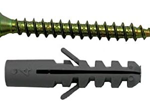 Taco 5mm+tiraf3,5x30 7uds