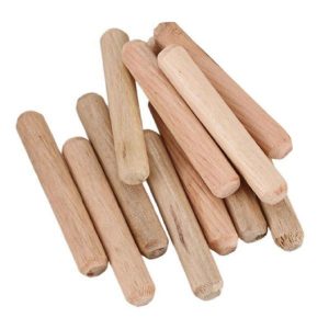 Clavija Madera 10mm 7uds