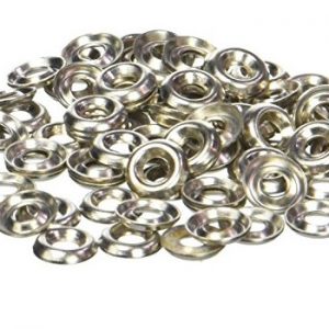 Ovalillos Niquelados 50uds