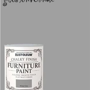 Pintura Muebles 750ml.chalky Finish Gris Invernal