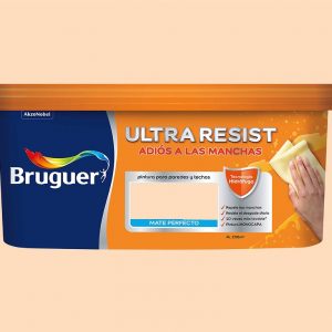Pintura Plast.int. Bruguer Naranja Primavera 4l