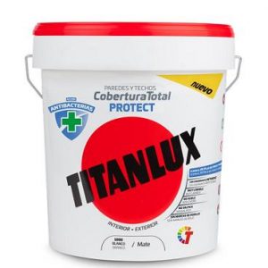 Pintura Plastica Antibacterias Blanco Mate 12,5l