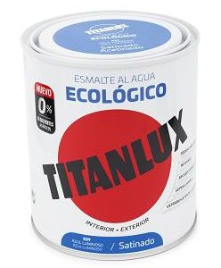 Titanlux Eco Satinado Azul Luminoso 750ml