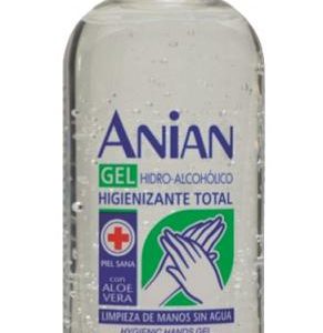 Gel Hidroalcoholico Higienizante Anian 150ml