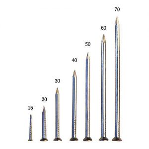 Puntas Cabeza Plana (caja 100 Unid.) 3x60