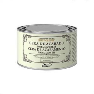Cera Acabado Muebles Transparente Rustoleum 400ml.