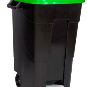 Contenedor Basura 120l. Verde 423031