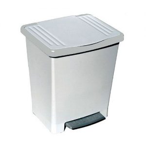 Cubo Pedal Milenium Blanco 1101401