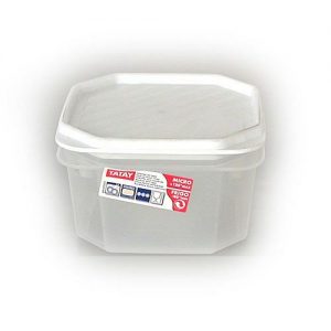 Contenedor Alimentos 0.6 L. Blanco 1160101