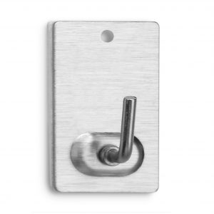 Percha Inox Adhes.2uni
