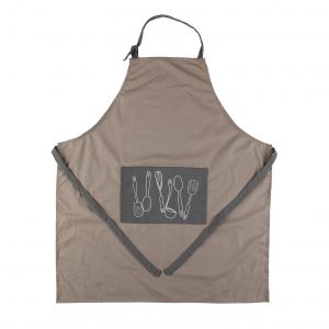 Delantal Marron Claro