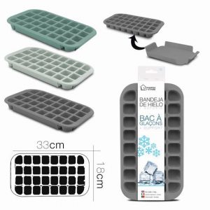 Bandeja Hielo + Soporte 33 X 18 X 3 Cm