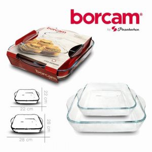 Bandeja Horno Borcam X2 28x28 Y 22x22