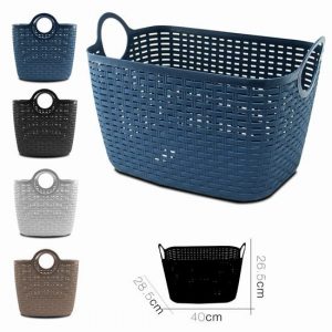 Cesta Rectangular Viky 40x28.5x26.5cm