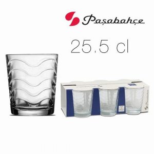 Vaso Agua Toros 25.5 C L X6