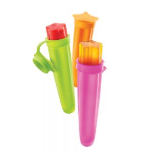 Juego De 3 Moldes Silicona Para Polos Ice-pop