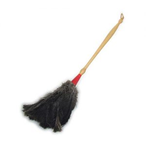 Plumero Avestruz Numero 4 Mango Lujo 4442