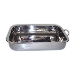 Bandeja C/asas Inox 42x30x5