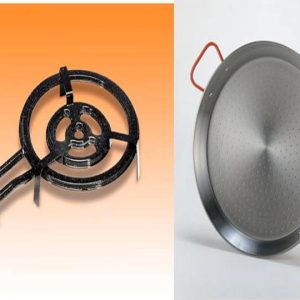 Paellero+gas Modelo 400 + Paella 42 Cm.