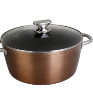 Cazuela Alta Aluminio Forjado Profesional 20cm