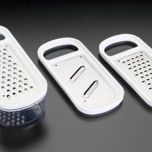 Juego 3 Ralladores Recipiente Rap-box