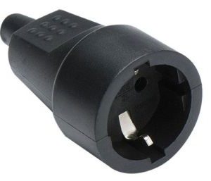 Base Tt 16a Caucho Negro 2104