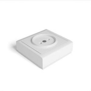 Base Sin Toma Tierra Superficie 8024.1 Blister