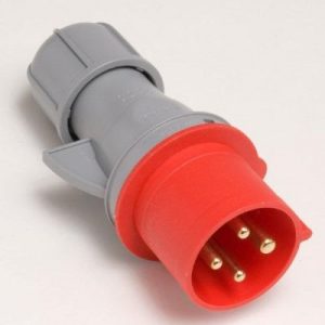 Clavija 3p+t 16 Ah. 380-415 V. 13300