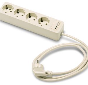 Base 4 Tomas Tt.cable 1,5 M.+interruptor