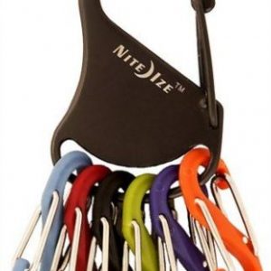 Llavero 6 Mosquetones Plastico Krk0301