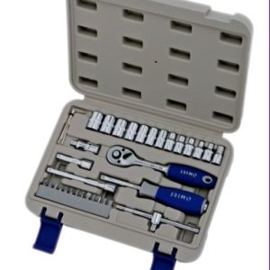 Juego Vasos Y Puntas 1/4', 35 Piezas 109-35-4