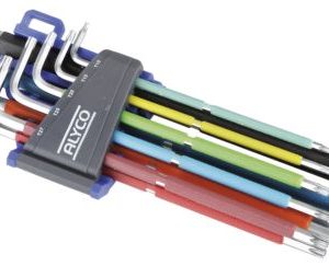 Juego 9 Llaves Torx Inviolables Multicolor 193148