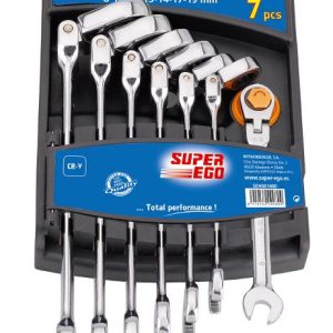 Juego 7 Llaves Mixta Carraca Seh0014