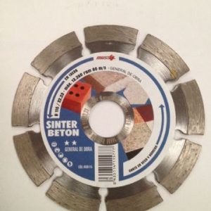 Disco Diamante Sinterizado Beton 115 Mm.