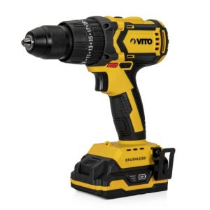 Taladro Atornillador Brushless Bateria 20v.2 Bat.