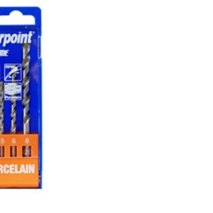 Brocas Porcelana Estuche 4-5-6-8 Mm. 1482